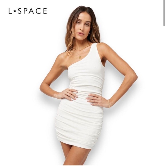 l*space Dresses & Skirts - L*SPACE Alana Dress Women’s Size XL Cream